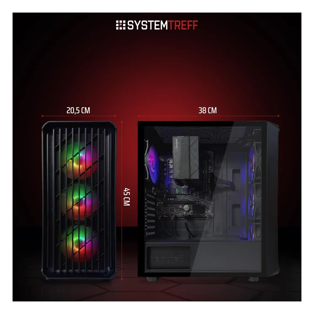 SYSTEMTREFF PC de bureau STSG