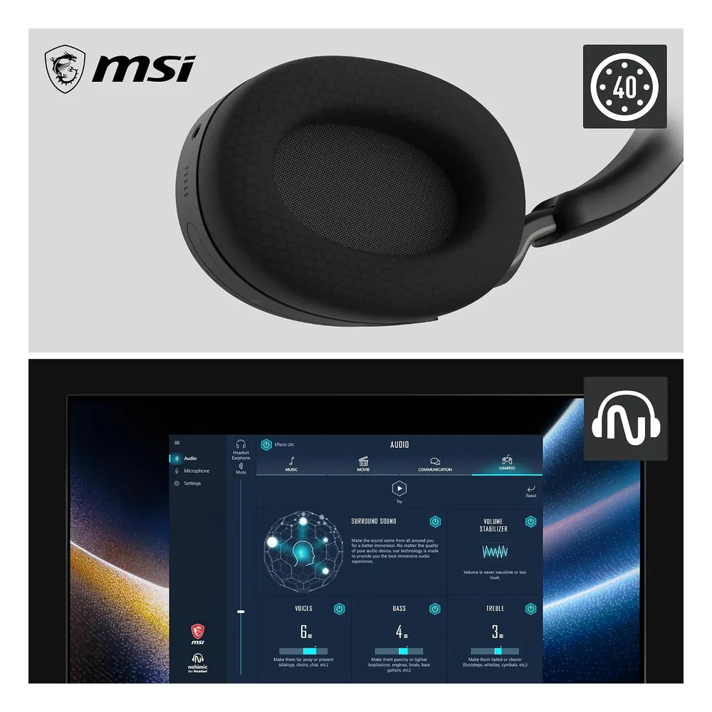 MSI Casque audio