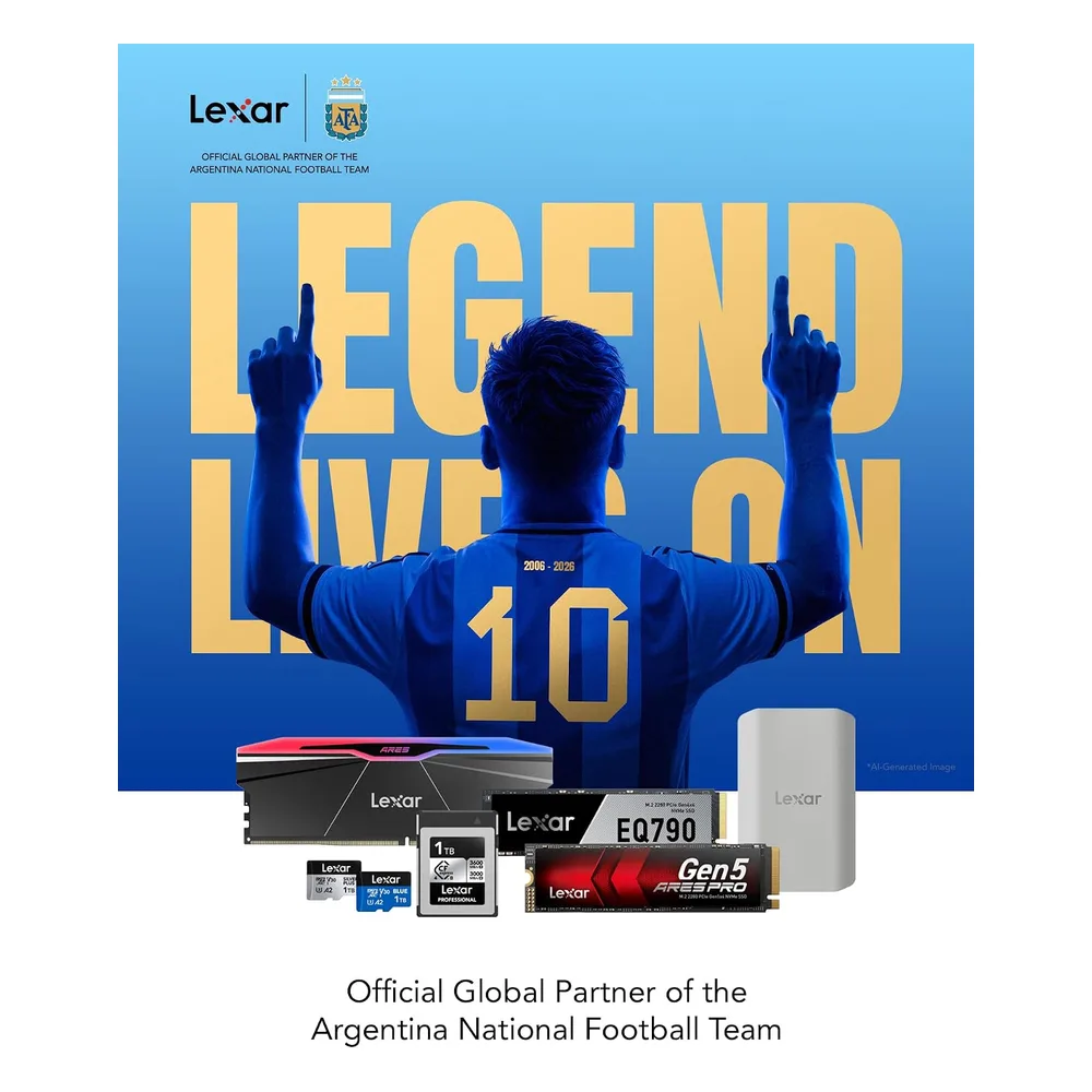 Lexar SSD 512 Go 1050MB