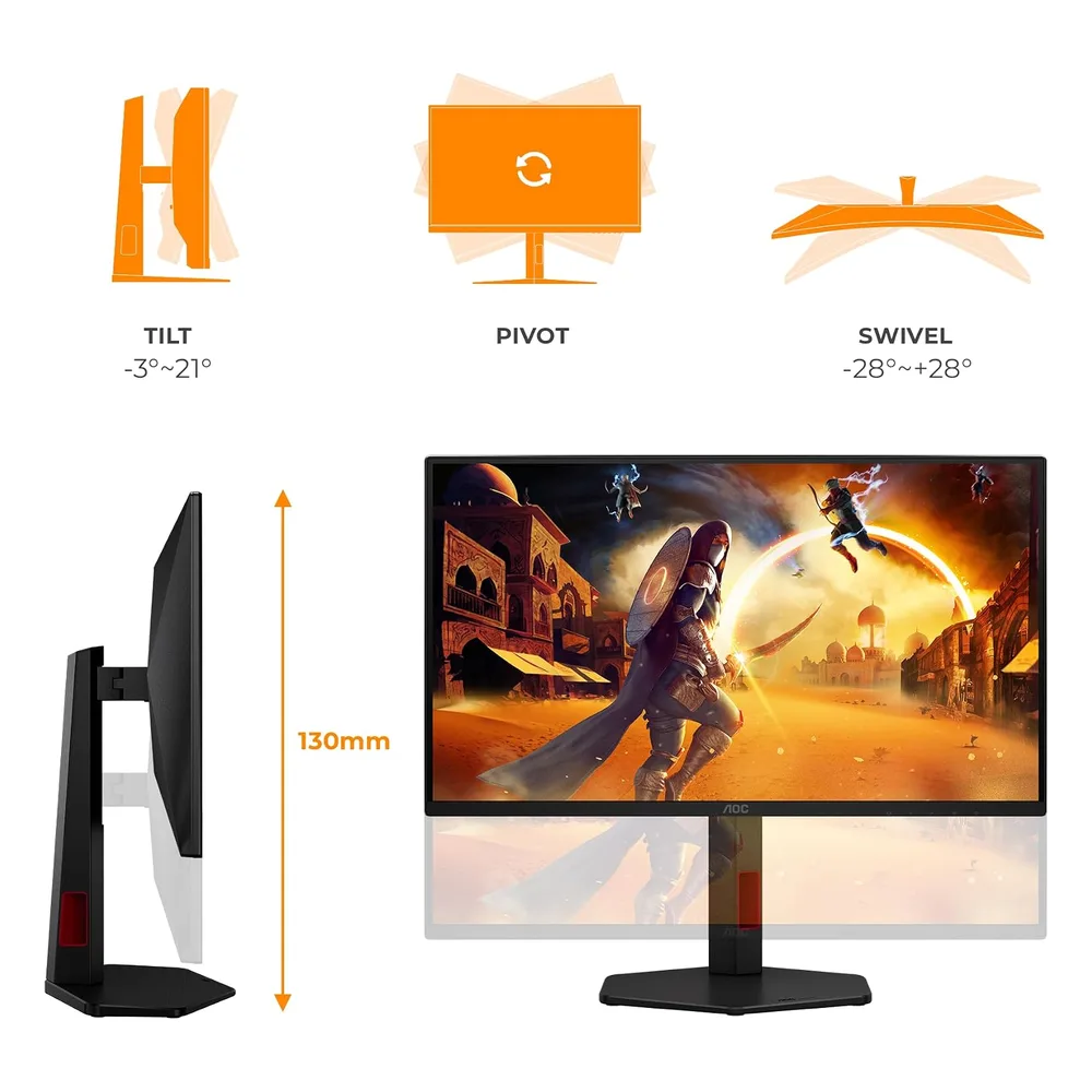 AOC Écran PC 25" 25G4ZR