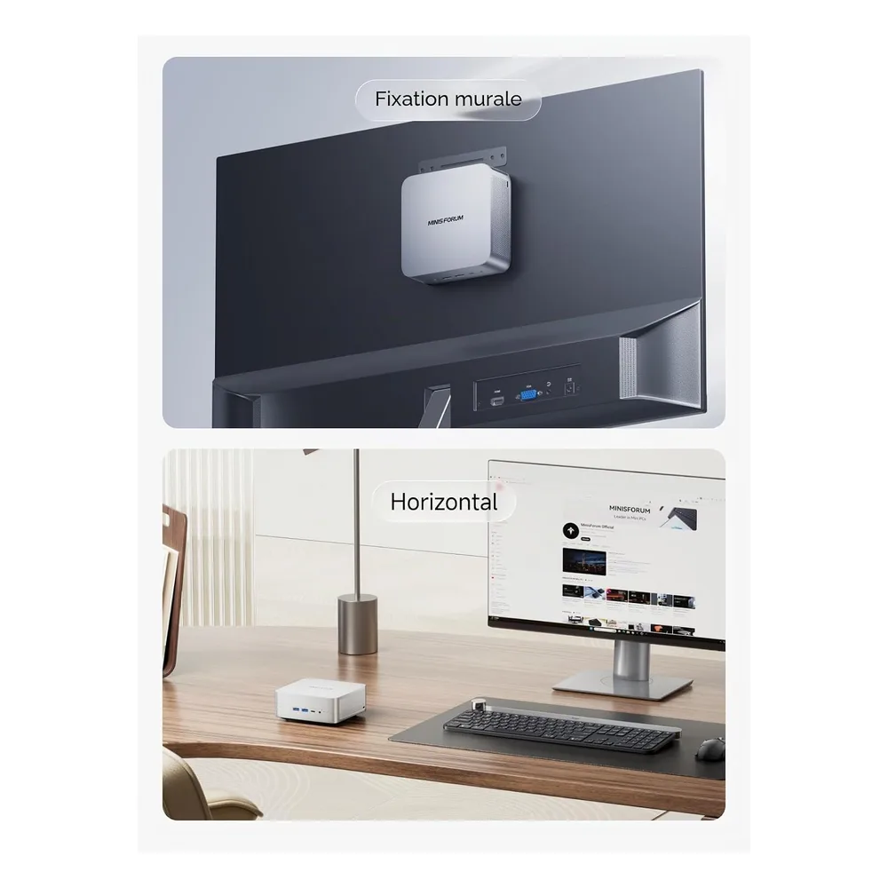 MINIS FORUM Mini PC 4K@120Hz