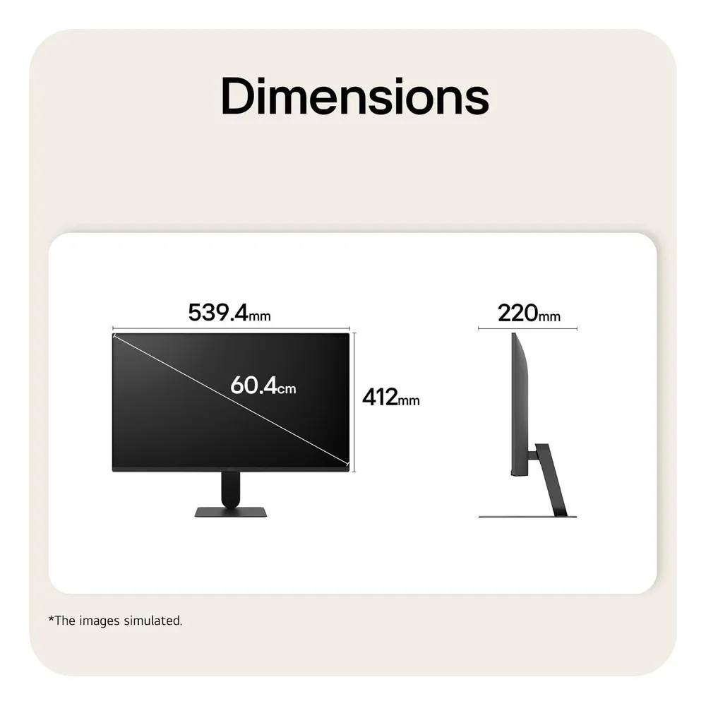 LG Écran PC 24"