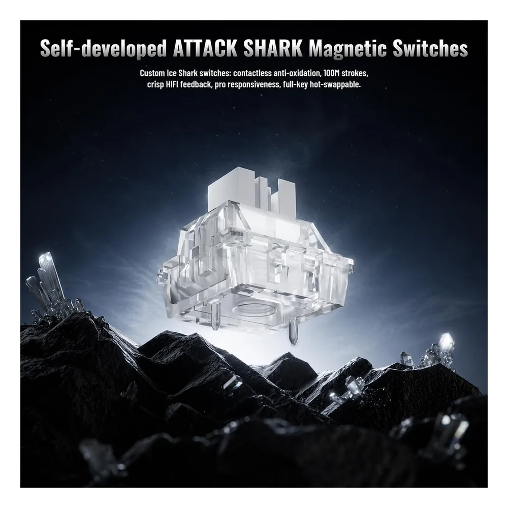 Shark Clavier gaming 0.08ms