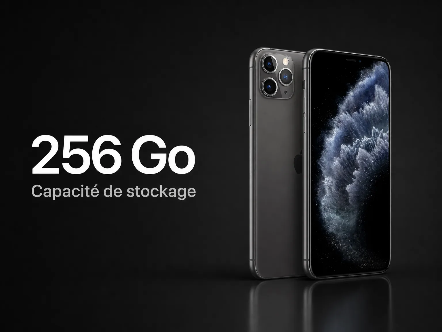 Un grand écran, une puce Apple