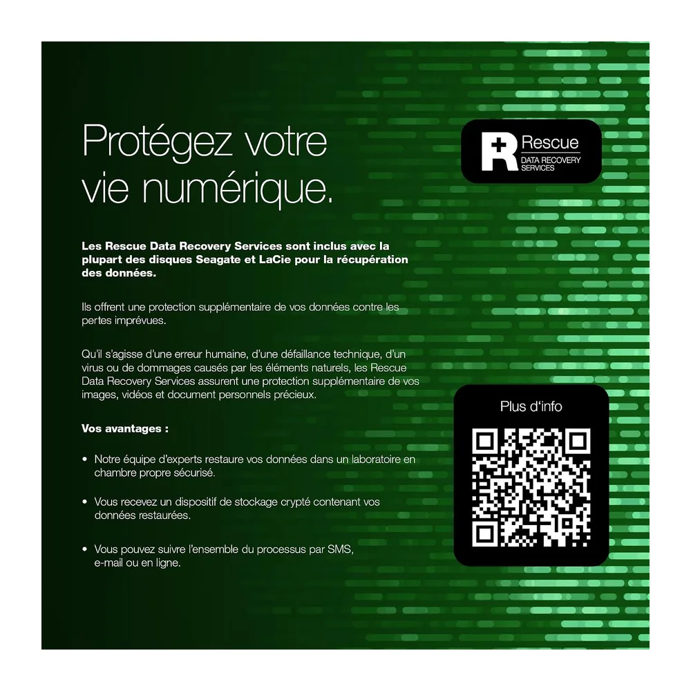 Seagate 2ToDisque Dur Portable | USB 3.0 (STGX2000400) | Stockage HDD quotidien. Sauvegarde plug-and-play. Windows & macOS. Essai Adobe CC. Garantie 2 ans + Rescue
