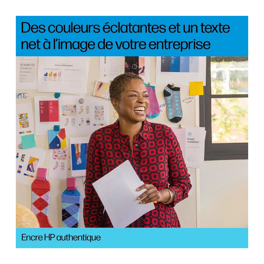 HP 963 Noir, Cyan, Jaune et Magenta, 4 Cartouches Encre Originales | Compatible avec OfficeJet Pro 9010, 9010e, 9020, 9020e, rendement 1000 pages (noir)/700 pages (C/M/Y) (6ZC70AE)
