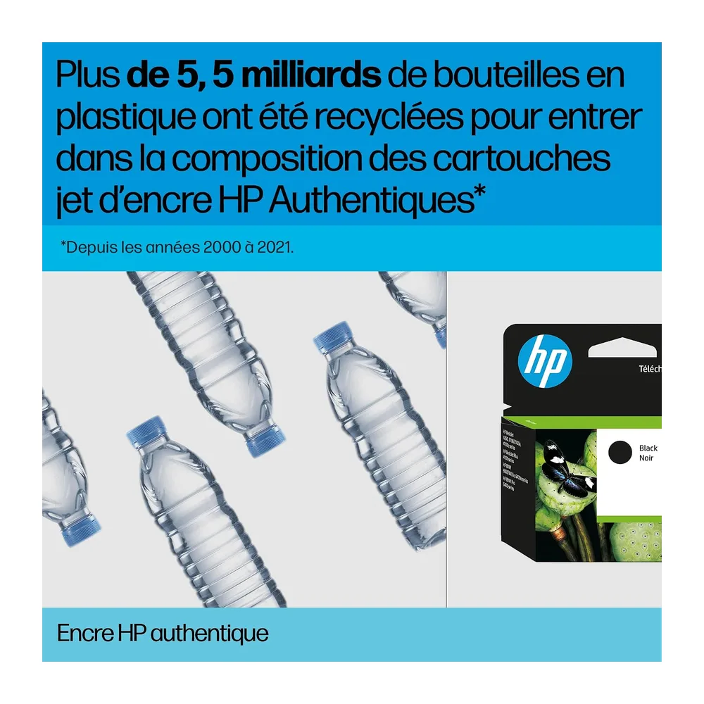 HP 963 Noir, Cyan, Jaune et Magenta, 4 Cartouches Encre Originales | Compatible avec OfficeJet Pro 9010, 9010e, 9020, 90