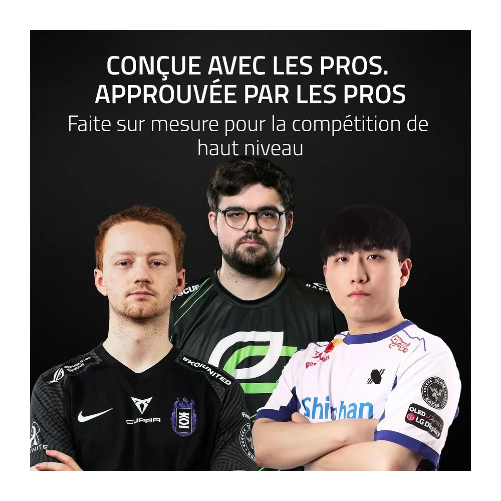 Razer Viper V3 HyperSpeed - Souris sans fil pour l’Esport - Capteur optique 30K Focus Pro (Jusqu’à 280 Heures d’Autonomie, Switches Mécaniques de 2e gen, Polling Rate Réel de 4000 Hz) Noir