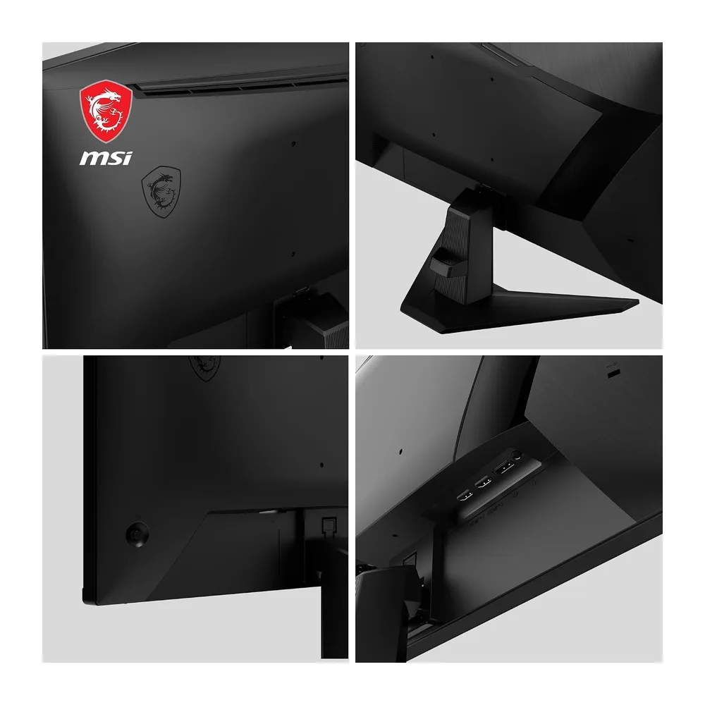 MSI G255F Écran Gaming 24.5" FHD | Dalle Rapid IPS 1920x1080, 180Hz, 1ms, compatible VESA, HDMI, DisplayPort, Adaptive-Sync