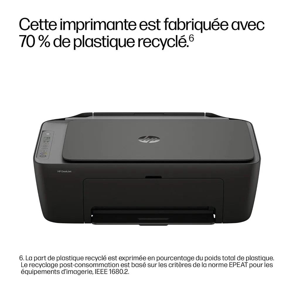 HP DeskJet 2920, 89F97B, Imprimante Multifonction, Jet d’Encre A4 Couleur, Recto/Verso Manuel, 7,5 ppm, Wi-FI, 3 Mois d'